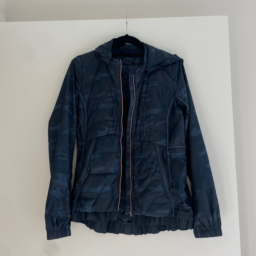 Lululemon Camo Navy Jacket